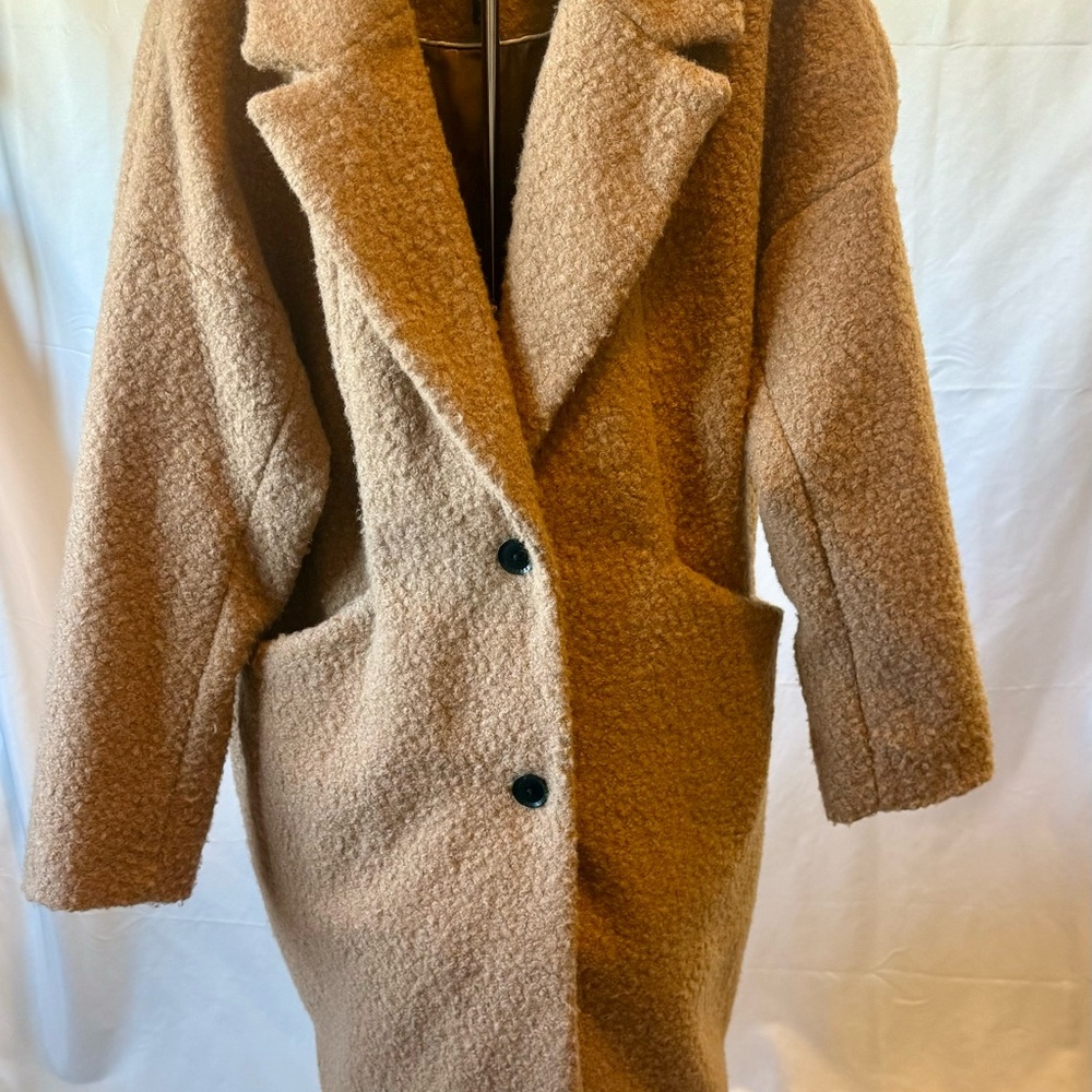 BCBGMaxAzria Tan Teddy Jacket